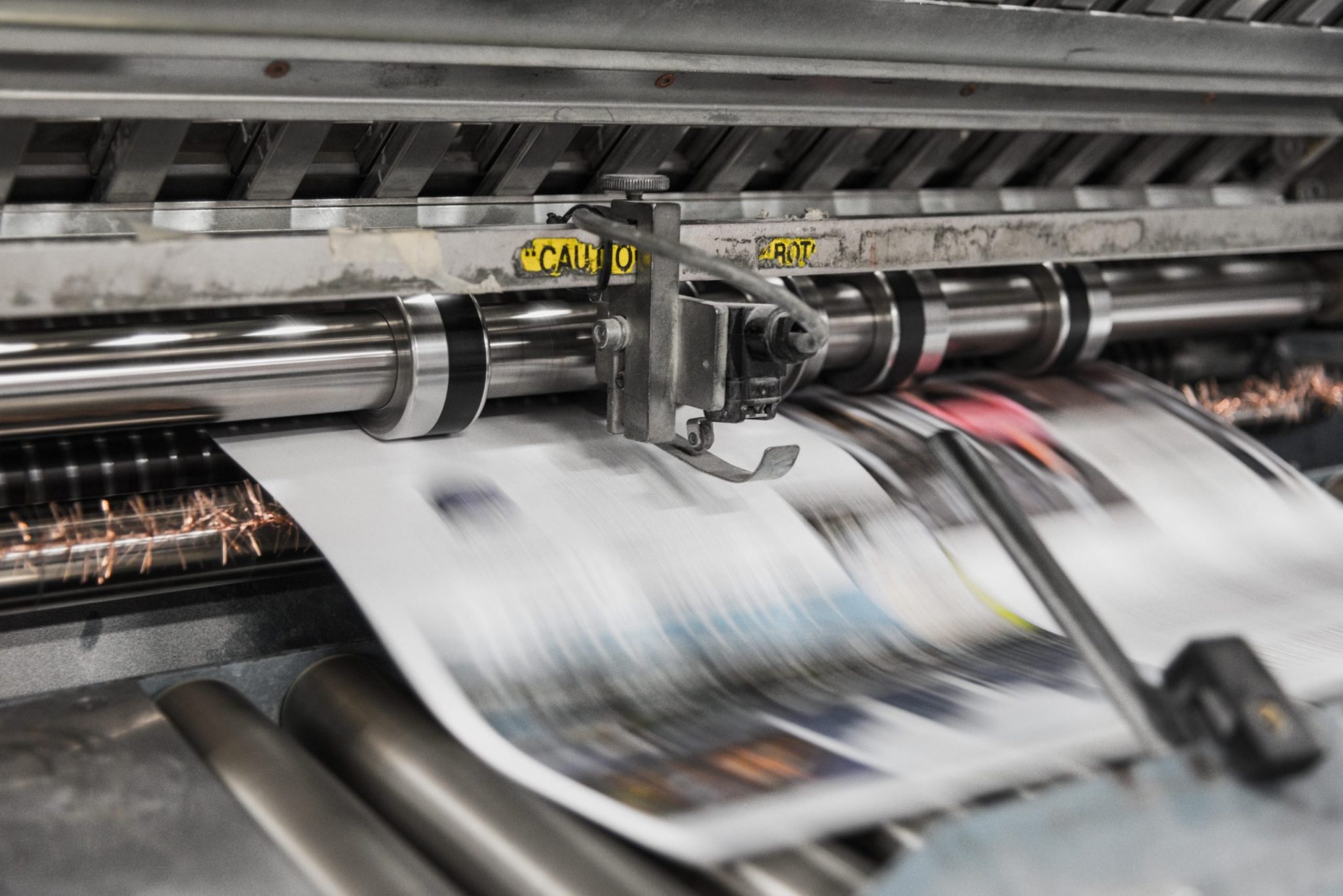 Photo by Bank Phrom printing machine